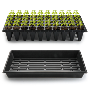 RooTrimmer Confezione da 10 Vassoi 1020 e Vassoi Profondi a 50 Celle per Semina, per Germinazione Semi e Propagazione Piante (10 Set) - Product Image 1