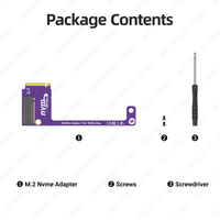محول JEYI PCIe 5.0 X16 مع حاوية SSD/HDD M.2 Gen5/4/3 بسرعة 128 جيجابت في الثانية مع مبدد حراري ودعم للتركيب الخلفي