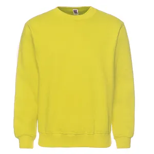 Toptan pamuk polyester kumaşlar artı boyutu crewneck uzun kollu moda sıcak polar kadın hoodies tişörtü