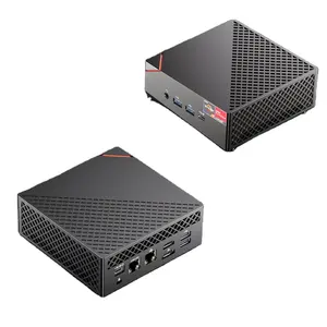 S-Xin AMD Gaming Mini PC R7 5800U R5 4500U NVMe SSD 2.5G LAN Portable gamer Desktop 3x4K HTPC WiFi6 Mini barebone Computer 16GB