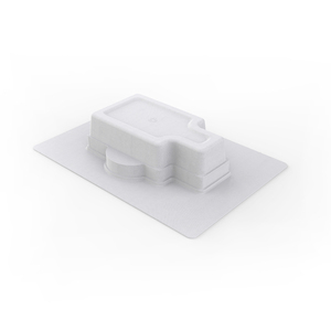 Plateau de pâte vierge biodégradable écologique plateau moulé de parfum recyclé paquet de pâte à papier de bagasse - Product Image 2