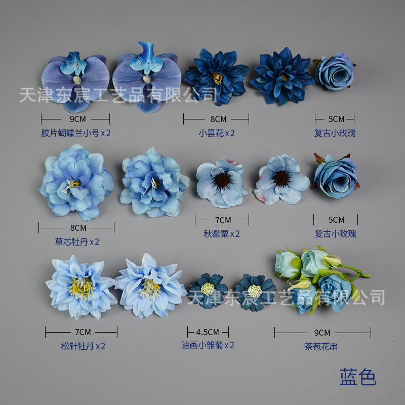 สไตล์ D - สีน้ำเงิน