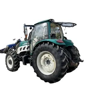 Arbos tratores agrícolas usados na segunda mão da marca itália 4x4wd 140hp com pequenos mini equipamentos agrícolas agrícolas