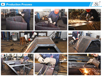 Machine mobile de coffrage glissant pour caniveaux en béton, machine de construction de canaux de drainage en une seule étape