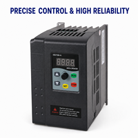Convertisseur de fréquence 2,2 kW 380 V pour refroidisseurs évaporatifs, contrôle automatique de la température à pression négative, monophasé triphasé