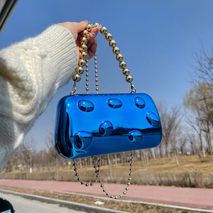 Yüksek Kaliteli Omuz Çantası Uygun Partiler İçin Moda Klasik Çantalar Küçük Kare Çanta Parlak Renkli Abiye Çantası Bayanlar İçin - Product Image 2
