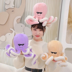 Nuovo Arrivo: <span class=keywords><strong>Peluche</strong></span> Morbido a Forma di <span class=keywords><strong>Polpo</strong></span> con Occhiali, Decorazione per la Casa, Giocattolo e Regalo per Bambini - Product Image 5