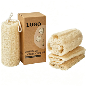 Logo personnalisé éponge <span class=keywords><strong>de</strong></span> <span class=keywords><strong>luffa</strong></span> naturelle exfoliant <span class=keywords><strong>de</strong></span> bain à base <span class=keywords><strong>de</strong></span> plantes/sans colorant/biodégradable pour la peau éclatante douche corps épurateur - Product Image 1