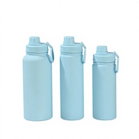 Lot de 2 gourdes isothermes pour enfants de 12 oz, en acier inoxydable 304, avec pailles et couvercles, pour garçons et filles, idéales pour l'école et les sorties scolaires, pour boissons froides