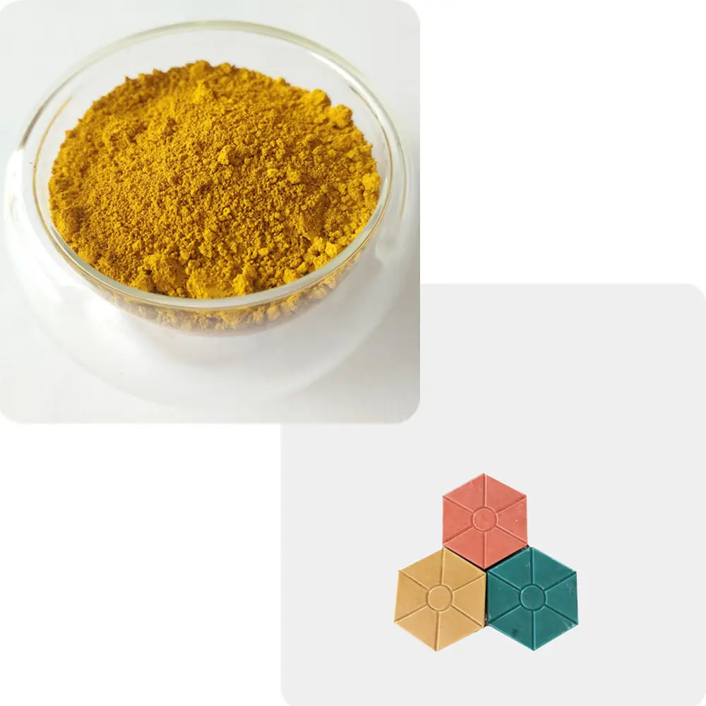 Óxido de hierro amarillo 313 pigmento del 920