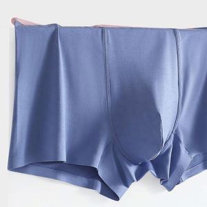 OEM/ODM 50 Modal Knitted <b>Boxer</b> Underwear Trendy Traceless Mid-Rise Design Breathable Antibacterial for Men <b>Custom</b> Wholesale - Product Image 1
