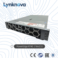 Servidor en Rack PowerEdge R740 16SFF 2U, Doble Xeon de 2.ª Generación, 16x2.5 NVMe, 3TB de Memoria, Virtualización VDI, en Stock