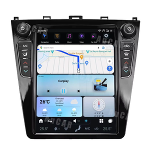 Aucar เทสลาล่าสุดวิทยุติดรถยนต์แอนดรอยด์13 Auto GPS Navi เครื่องเล่นมัลติมีเดีย DVD 8G-128G สำหรับ Subaru WRX 2015-2021 - Product Image 1