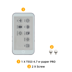 Màn hình điện tử LILYGO T5 E-Paper S3 Pro, màn hình mực điện tử ESP32-S3 4.7 inch, mô-đun điện tử LoRa SX1262, thẻ nhớ TF, RTC PCF8563, cảm ứng, pin, <span class=keywords><strong>GPS</strong></span> - Product Image 4