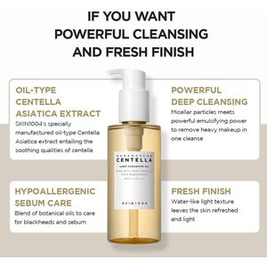 SKIN1004 Madagascar Centella Tone Brightening Ampoule 100ml Olio Detergente Leggero 200ml Set Cura del Viso - Product Image 5