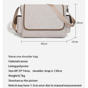 Borse a Tracolla di Grande Capacità e <span class=keywords><strong>Messenger</strong></span> per Lavoro e Scuola, Eleganti per la Primavera - Product Image 3