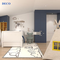 Meubles de chambre d'enfants sur mesure, belle garde-robe décorative, ensemble complet pour chambre d'enfants