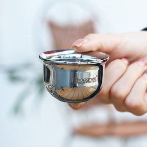 Verre à shooter moderne et écologique Schnapsglas Weingeistglas Mini tasse à <span class=keywords><strong>liqueur</strong></span> <span class=keywords><strong>de</strong></span> 316 kg en acier inoxydable massif pour fête - Product Image 2