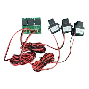 Módulo de medición de potencia integrado bidireccional trifásico Módulo de monitoreo de energía eléctrica de recolección de corriente de voltaje de CA trifásico