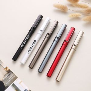 Custom Business Signature Advertising Logo Pen <b>Spray</b> <b>Paint</b> Heavy Feel Neutral Water Medical Hotel Use <b>Plastic</b> - Product Image 1