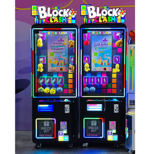 Distributore Automatico di Peluche a Moneta per Sala Giochi Block <span class=keywords><strong>Clash</strong></span>, Costruzione in Metallo e Plastica, 1 Anno di Garanzia - Product Image 1
