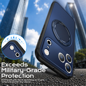 Nuevo Diseño para Nothing Phone (4a) Pro Magnético 360 °   Funda Protectora para Teléfono a Prueba <span class=keywords><strong>de</strong></span> Golpes con Soporte Giratorio Resistente y Protección Anticaídas en las <span class=keywords><strong>Cuatro</strong></span> Esquinas - Product Image 3
