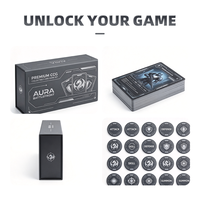 Jeu de société de stratégie multijoueur personnalisable, cartes de personnages échangeables, jetons d'énergie, soirées de jeux pour adultes, jeu de tournoi TCG