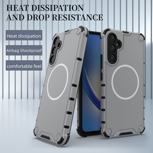 Nhà sản xuất giá rẻ phổ biến chống rơi từ tính không dây sạc điện thoại trường hợp Đối với <span class=keywords><strong>Samsung</strong></span> A25 A34 A35 A54 A55 tùy chỉnh trở lại bao gồm - Product Image 2