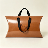 Boîtes en papier élégantes et personnalisées avec logo, recyclables, pour extensions de cheveux, perruques, tissages, imprimées en quatre couleurs, pour extensions capillaires et cosmétiques