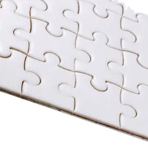 Custom Uw Ontwerp Rechthoek Sublimatie Blanco Afdrukbare Puzzels Legpuzzels Voor Afdrukken