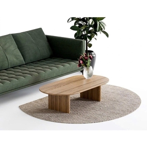 Mesa de centro moderna de roble original, mesa de centro estilo escandinavo para el hogar, hostelería o mobiliario comercial. - Product Image 1