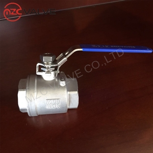 Screw Ends 1000PSI 304 2PC Ball <strong>Valve</strong> with <strong>Locking</strong> <strong>Device</strong> - Product Image 4