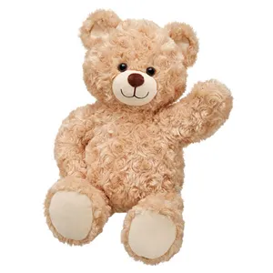 Plush High Quality Plush Stuffed Teddy Bear With Ribbon Scarf