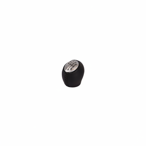 Matte Chrome Leather Stitched Car Gear <b>Shift</b> <b>Knob</b> One Size for Renault Fluence - Product Image 2