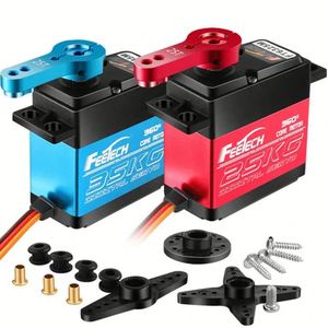 Servomoteur numérique standard entièrement métallique 25kg SPT5535LV-360 35kg, rotation continue à 360°, pour RC Crawler, pièces et accessoires RC en acier - Product Image 1