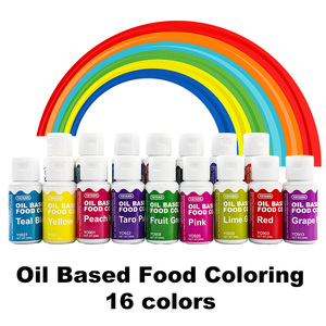 Usine en gros 20g couleurs noires <span class=keywords><strong>colorant</strong></span> <span class=keywords><strong>alimentaire</strong></span> liquide à base d'huile de qualité supérieure pour la décoration de cuisson au chocolat - Product Image 4