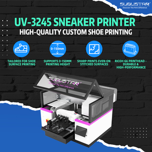 Impresora UV para Calzado Sublistar, Máquina de Impresión Profesional de Calzado Personalizado con Cabezales de Impresión G6 - Product Image 1