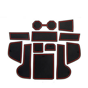 Alfombrilla de goma antideslizante para puerta de coche, almohadilla de cojín para puerta de teléfono, para VW, <span class=keywords><strong>Volkswagen</strong></span>, <span class=keywords><strong>POLO</strong></span>, MK6, AW, 2018, 2019, 2020, 2021, 2022, <span class=keywords><strong>2023</strong></span> - Product Image 1