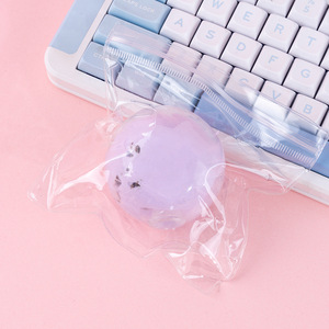 Jouets anti-stress en silicone super doux à montée lente, en forme de boule de thé au lait Boba de dessin animé, à presser, pour la décompression - Product Image 6