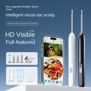 เครื่องมือแคะหูอัจฉริยะรุ่นใหม่ V87pro พร้อมความละเอียด 1080p ไฟ LED สี<span class=keywords><strong>ขาว</strong></span>ปรับได้ เทคโนโลยีกล้องส่องตรวจภายในสำหรับกำจัดขี้หู - Product Image 5
