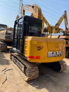 Excavadora Sany SY75C Usada de Alta Calidad, Modelo 2020 de Shanghái, 0-2000 Horas, 75 Toneladas, Componentes Principales: Motor, Bomba, para Video - Product Image 4