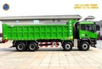 Nouveau Camion Benne Minier SHACMAN X3000 Super 8x4 460HP Robuste Diesel Weichai Transmission FAST Spécifications Bauxite Guinée Gauche