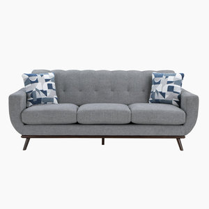 Mejor Sofá Cama Plegable Moderno Tipo Puff con Botones, Sillón de Compresión, Mueble para Sala de Estar - Product Image 3