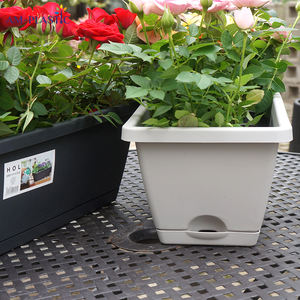 長方形屋内家庭用植栽ポット長い窓プランターボックス野菜用プラスチック長方形バルコニーまたは庭用 - Product Image 3