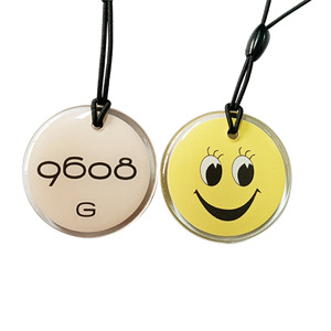 Biểu Tượng Tùy Chỉnh Hình Dạng Độc Đáo Móc Khóa Mini Rfid NFC Epoxy <span class=keywords><strong>Tag</strong></span> Với Chip 13.56Mhz Tần Số Tùy Chỉnh In Ấn NFC Thẻ - Product Image 4