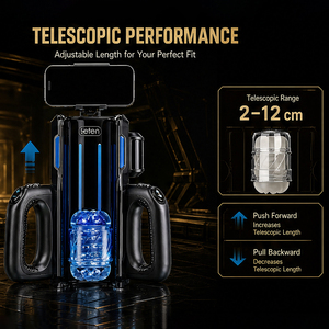 Macchina del Sesso Locale UE con Corsa del Pistone 12cm, Giocattolo Sessuale, 700 Volte/min, Giocattoli Sessuali per Adulti, Masturbatore Maschile, Vagina in Silicone per Uomo - Product Image 3
