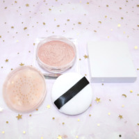 Bedak Highlighter Vegan Alami Tahan Air untuk Bronzing & Highlighting dengan Label Pribadi