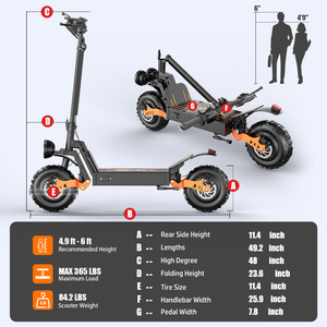 EU Warehouse Factory Wholesale Price Drop Shipping 8.5 Inch 250W Brushless Motor 10.4Ah Lithium Battery Scooter - Product Image 2