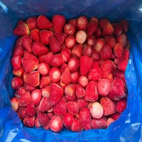Gezonde gevriesdroogde groenten en aardbeien met natuurlijke zoetheid, gedroogd fruit in vacuümverpakking, FD-droogproces