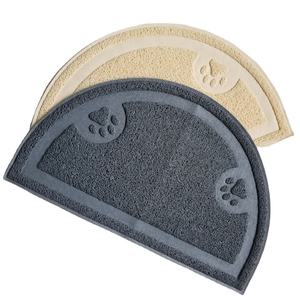 Leicht zu reinigendes weiches gummiertes Material Wasserdichte Hunde-und Katzenstreu fänger matte - Product Image 1